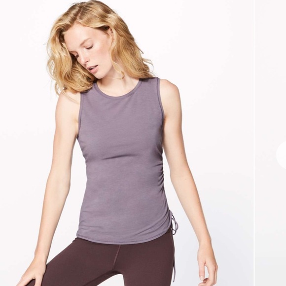 Lululemon Cinch It Tank | Dusky Lavender | Size 8 - Picture 1 of 8